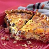 Roadside Diner Cheeseburger Quiche Recipe
