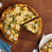 Frittata with Asparagus, Tomato, and Fontina