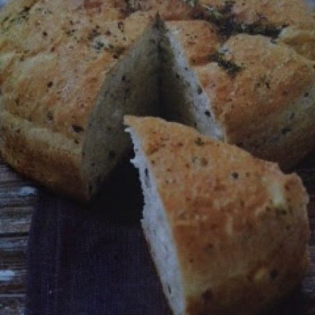 Greek Olive and Feta Bread