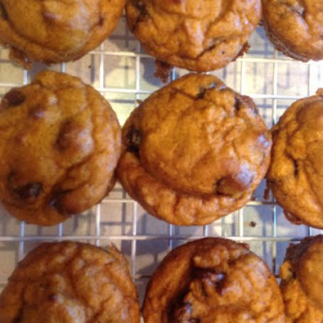 Pumpkin Chocolate Chip Mini Muffins