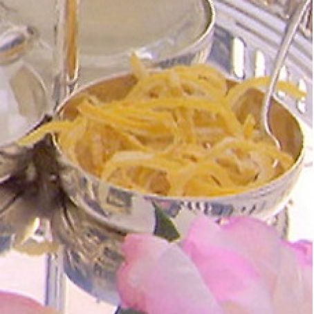 Candied Lemon Peel*
