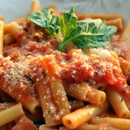 Penne alla Vodka with Bacon