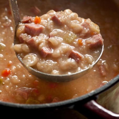 White Bean and Ham Soup