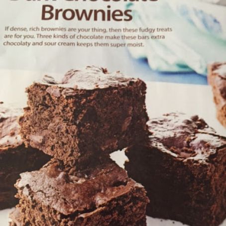 Triple Chocolate Brownies