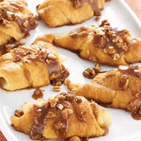 Sticky Pear Crescents