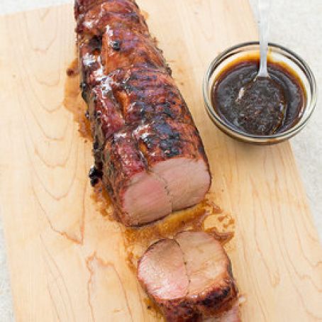 Grill Glazed Pork Tenderloin