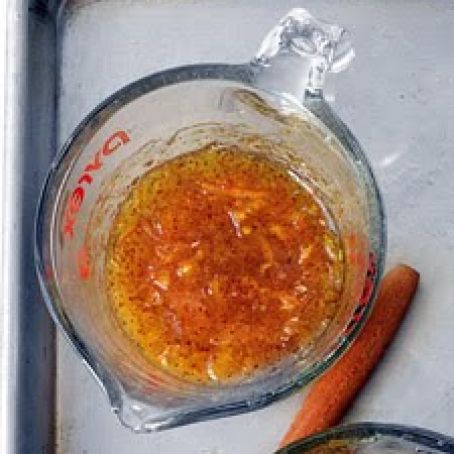 Orange-Mustard Glaze