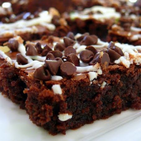 Peanut Butter-Nutella Brownies