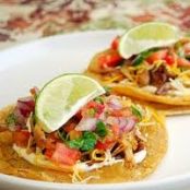 Chicken Tostadas
