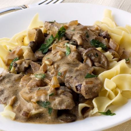 Boeuf Stroganoff (Modern Version)
