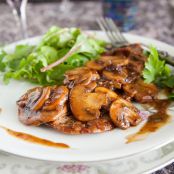 Escalopes de Veau Sautees a L’estragon