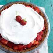 Strawberry Icebox Pie