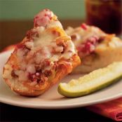 Sausage, Pepper, and Onion Pizza