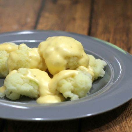 Cauliflower With Cheese Sauce