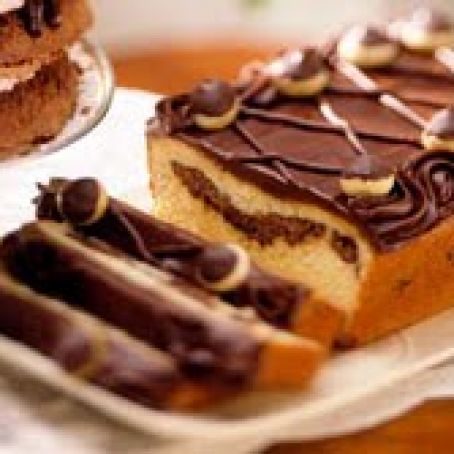 Chocolate Ribbon Pound Cake