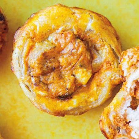 Parmesan and Cream Cheese Pumpkin Puffs Recipe