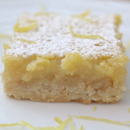 Lemon Bars with Oatmeal Crust