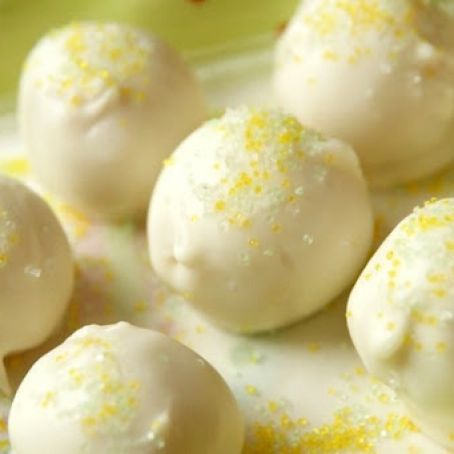 Lemon-Lime Sugar Cookie Truffles