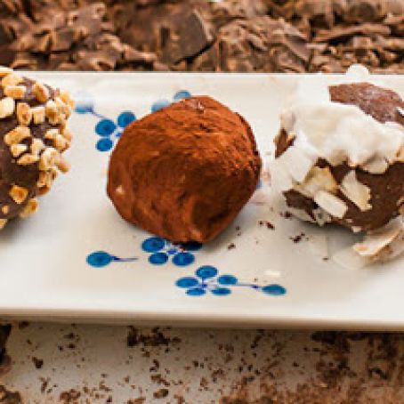 Basic Ganache. Delicious Truffles