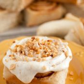 Banana Bread Cinnamon Rolls