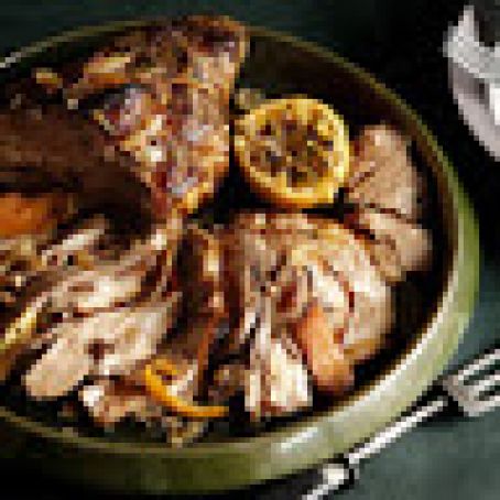 Slow-Roasted Pork with Citrus and Garlic