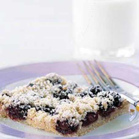 Blackberry-Almond Shortbread Squares