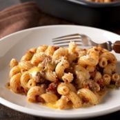 Cheesy & Beefy Tomato Corkscrew Pasta Bake