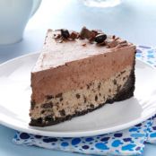 Chocolate-Coffee Bean Ice Cream Cake Recipe