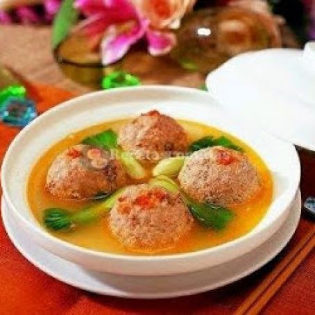 ALBONDIGAS DE PESCADO Y CAMARON