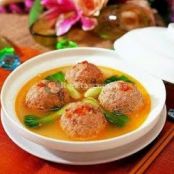 ALBONDIGAS DE PESCADO Y CAMARON