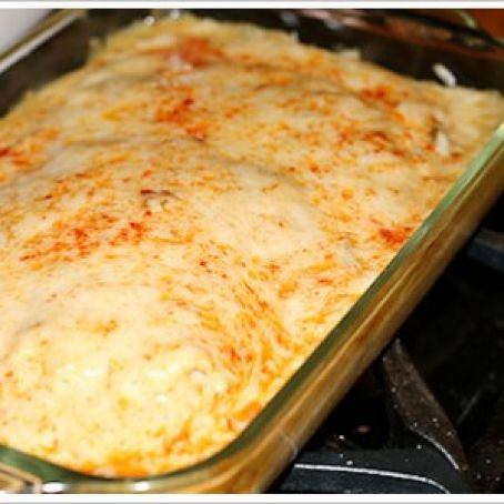 Super Chicken Enchilada Pie