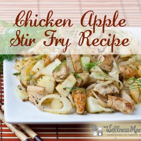 Chicken Apple Stir-Fry - Pretty good