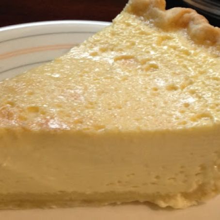 Rich and Creamy Custard Pie