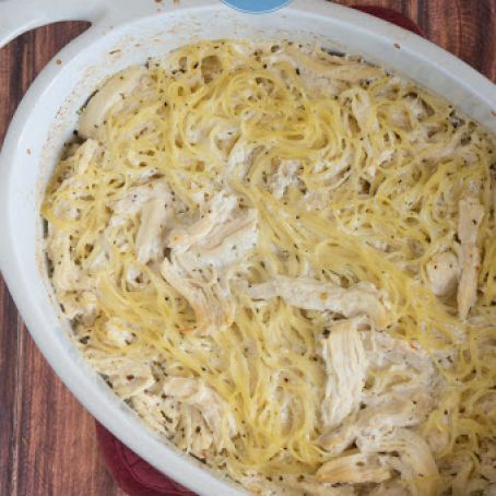 Chicken Angel Hair Pasta Bake Recipe