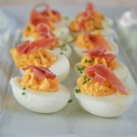 Spicy Deviled Eggs