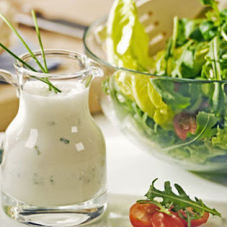 Low-Fat Creamy Chive Dressing ( Good Housekeeping Drop 5 lbs)