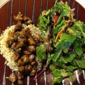 Chicken with  Balsamic Honey Mustard Sauce