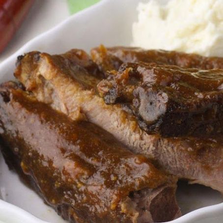 Apple Butter BBQ Spareribs
