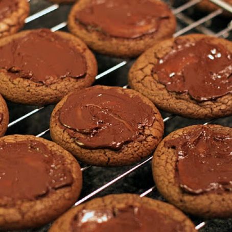 Chocolate Mint Candies Cookies