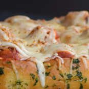  Meatball Stuffed Cheesy Garlic Bread!