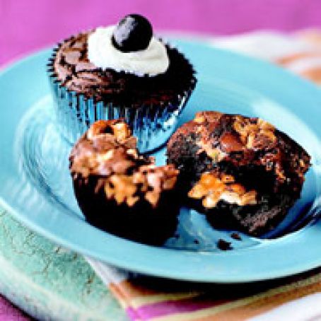 BROWNIE SURPRISE CUPCAKES