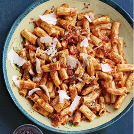 Fresh Rigatoni with Sausage Ragu