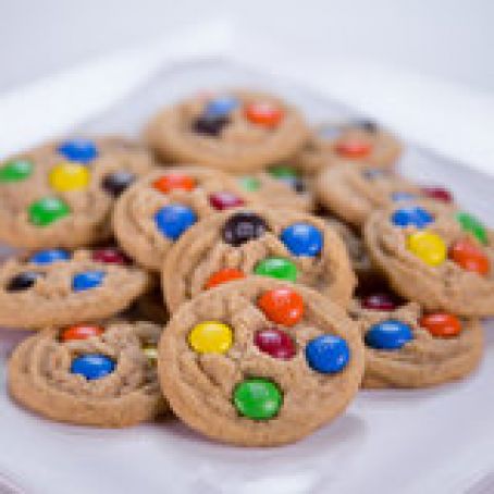 Carla Hall's Peanut Butter M&M Cookies