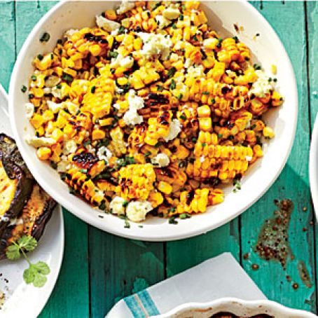 Grilled Mexican Corn Salad
