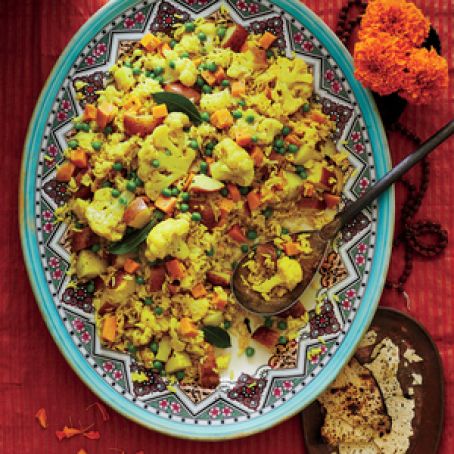 Tahiree Vegetable and Rice Casserole