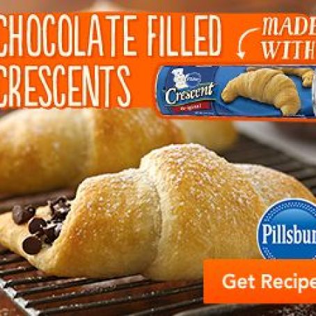 Chocolate-Filled Crescents