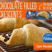 Chocolate-Filled Crescents