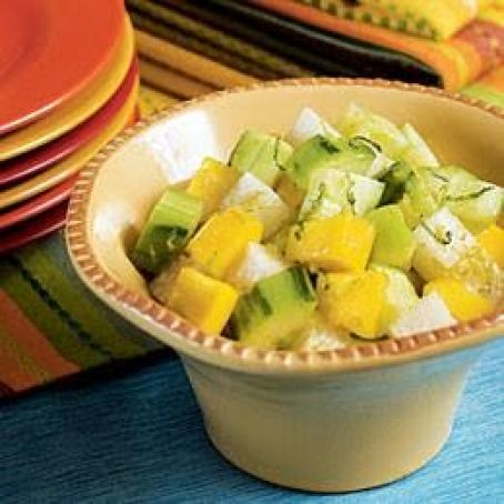 Mango, Jicama and Cucumber Salad