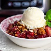 Crockpot Cherry Pineapple Dump Cake