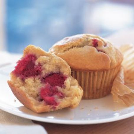 Easy Raspberry-Lemon Muffins